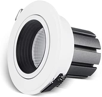 Foco empotrable LED antideslumbrante Ángulo de haz de 38 grados COB