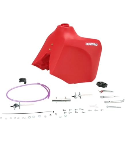 Amazon.com: Acerbis Fuel Tank (NO CA) 5.8 Gallon Red for