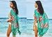 Womens Cover up Bohemia Tassel Swimsuit Beachwear Bikini Dress, Free Size White/Black