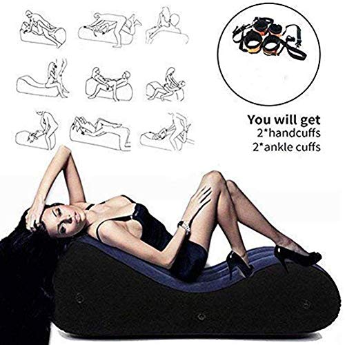 Inflatable Multifunctional Sofa – Portable Cushion Body Pillow Inflatable Furniture Lounger for Couples Position Feel The Truth