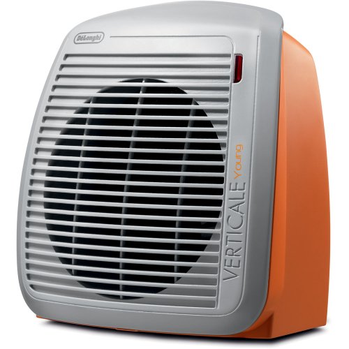 Delonghi Safeheat Fan Heater Gray/orange