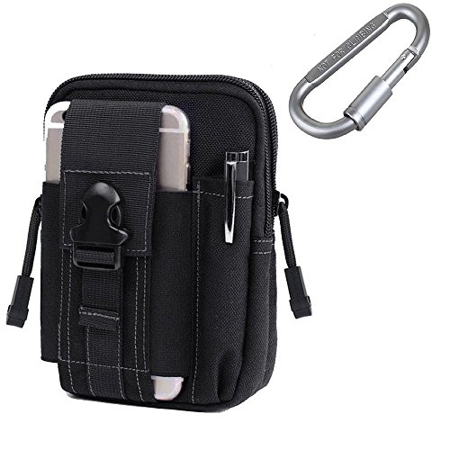 ZJtech Tactical Molle Pouch Compact EDC Utility Gadget Waist Bag Pack with Cell Phone Holster for iPhone 6 Plus