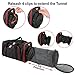 2 Side Expandable Cat Carrier and Small Dog Carrier by Pet Peppy- Expandable Sides Creates Twice The Space for Pets - Perfect Cat and Dog Travel Bag - Airline Approved Pet Carrier! (with Tunnel)