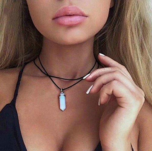 Aukmla pendant choker necklace jewelry for women and gi…