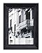 Kiera Grace Contemporary luxury-frames, 5 x 7, Black with Raised Leaf Border