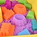 Water Wheel Sand Table Play Sets For Kids With Multiple Castle Model and Accessories Creative Sand Molding Educational Toy DIY kids Gift (16pcs) | 4lb Play Sand Included