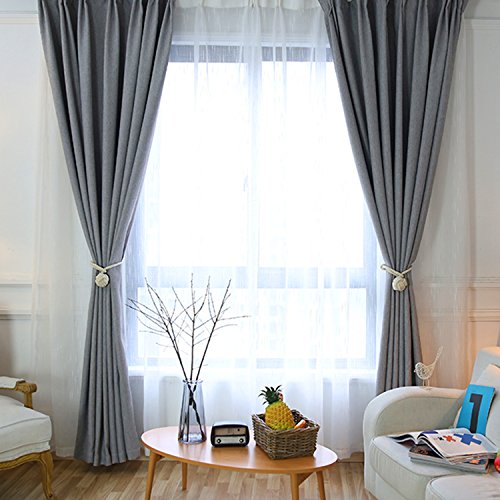 image for Kare & Kind Curtain Rope Tiebacks - Easy Knot Loop Connection - Holds 