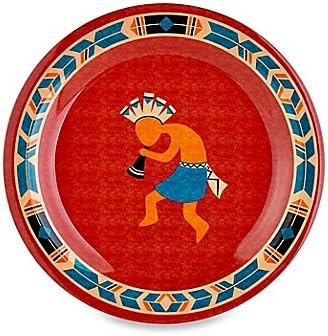 Kokkopelli Melamine Dinner Plate