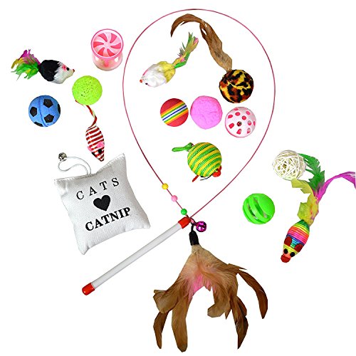 Highland Farms Select Cat toys Variety Pack for Kitty 20 pieces - Thumbnail 4