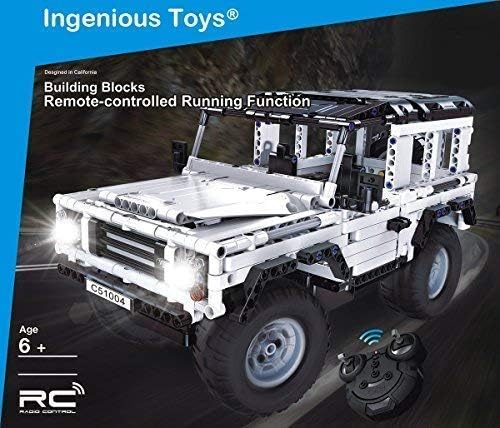 Ingenious Toys® technic RC car Cross-country 2.4GHz / construction set #E1004