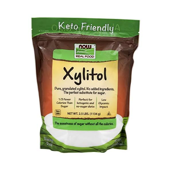 NOW Natural Foods, Xylitol, Pure with No Added Ingredients, Keto