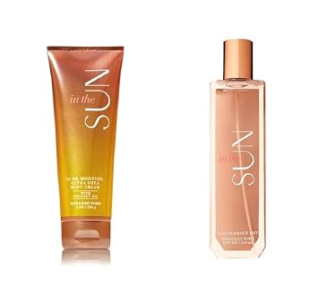 Bath Body Works In The Sun Set Body Cream And Fine Fragrance Mist Full Size