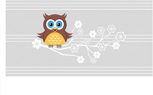 Grazdesign Sichtschutzfolie Eule Auf Aus Milchglasfolie Kinderzimmer Fensterfolie Sichtschutz Wohnzimmer Fensterfolie Fur Madchen 80x57cm Amazon De Kuche Haushalt
