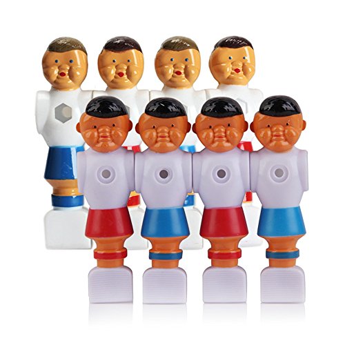 Foosball Man Table Soccer Player Part Replacement Parts for 1.4M Table Football Package of 4