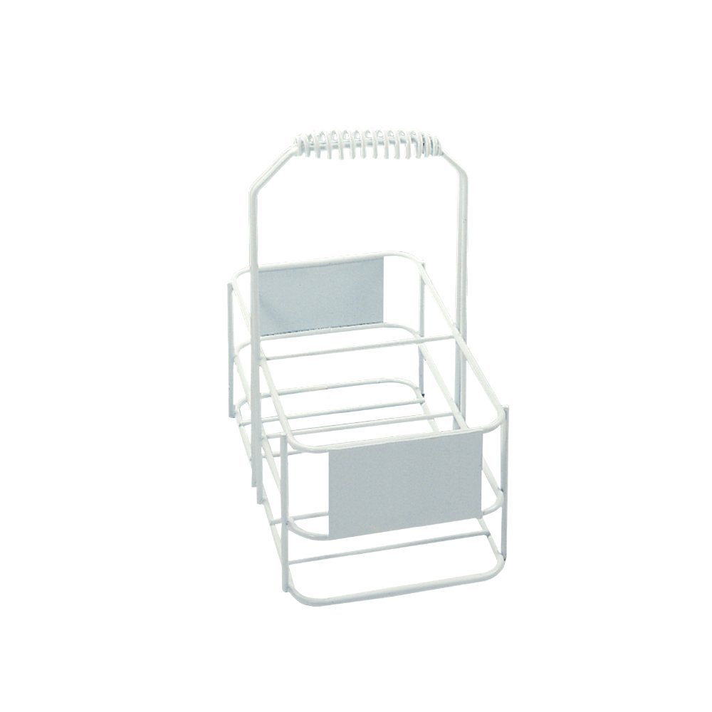Neolab 2342 Bottle Basket for 2 x 2.5 L, Steel Wire