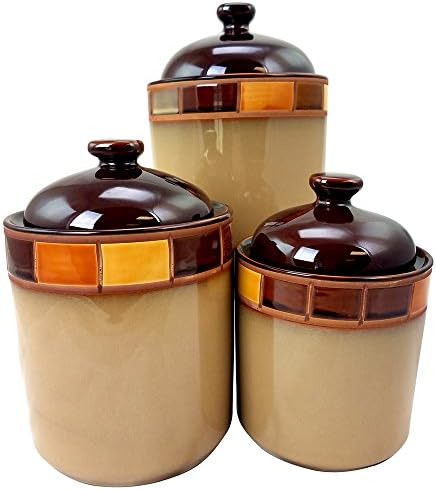 Casa Estebana 3 Pc Canister Set