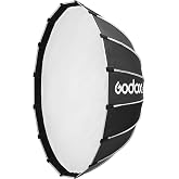 Godox S85T 33.5in/85cm Quick Release Umbrella Softbox with Carrying Bag | Foldable Bowens Mount Softbox, GODOX Softbox Kit for Photography Studio Outdoor Strobe Flash LED Lighting Softboxes