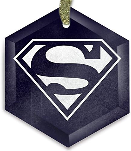 Superman G3 20 Cyrstal Christmas Ornament