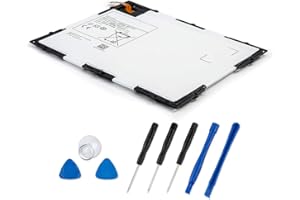 REYTRIC EB-BT585ABE EB-BT585ABA Battery Replacement Compatible with Galaxy Tab A 10.1" 2016 SM-T580 SM-P580 SM-P585M SM-T585C SM-T587 SM-T587P Series Tablet with Tools 3.8V 7300mAh