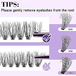 Lash Clusters 3D Effect Individual Lashes 300Pcs