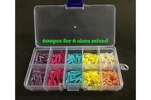 Smiledt 600pcs/Box Mixed Dental Fixing Wood Wooden Wedges for Dental Restoration for Matrices