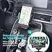 Mpow Car Phone Mount,CD Slot Car Phone Holder Universal Car Cradle Mount with Three-Side Grips and One-Touch Design for iPhone X/8/8Plus/7/7Plus/6s/6P/5S, Galaxy S6/S7/S8, Google, LG, Huawei