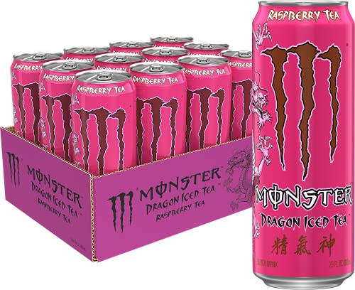 Monster Energy Dragon Iced Raspberry Tea, 23 Fl Oz