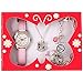 Ravel Little Gem Kids Kitten Watch & Jewellery gift Set For Girls R2212