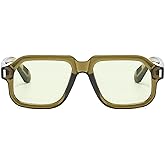 willochra Trendy Square Pilot Sunglasses Women Designer Rivets Shades Eyewear Men Irregular Sun Glasses Female UV400 F27