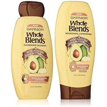 avocado shampoo garnier blends whole conditioner nourishing shea 5z