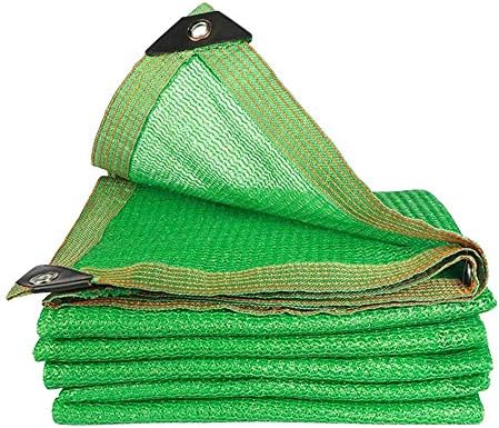 Sunscreen net 85% shading rate, 6-pin green shade net, 6-way edging, suitable for garden potted shade sunscreen, roof insulation shading