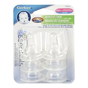 gerber nipples medium flow