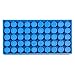 Vial Rack, Single Blue Vial Holds 50 Standard 12 mm 2 mL vials - Stackable Tube Vial Rack Centrifuge Tubes Rack