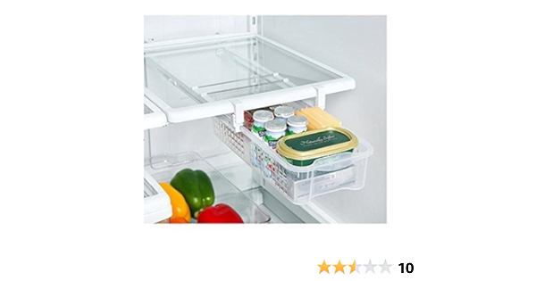 Popowbe Cubo de basura extraíble para refrigerador y ...