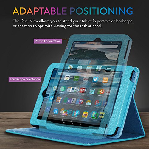 6 Amazon+rooCASE+Leather+Lightweight+Folding