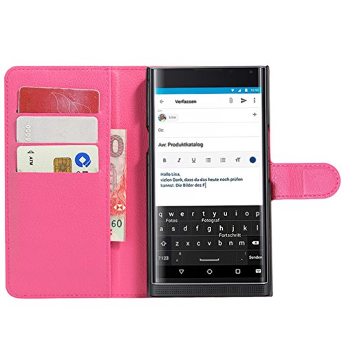 Fettion BlackBerry Priv Case, [Thin Fit] Ultra Slim Lightweight PU