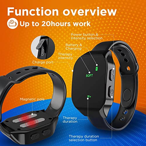 de AntiNausea Wristband, Rechargeable Relieve Nausea Motion Sickness