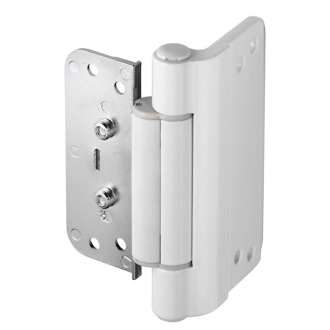 Composite Doors Hinge White Trojan 3D Adjustable Butt Rebate Door Hinge