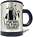 Yoda Self Stirring and Spinning Mug - Stir With The Force You Must