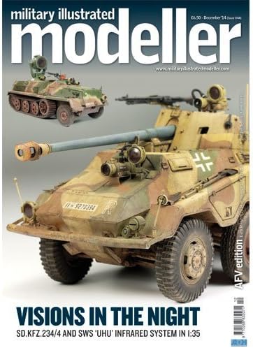 Military Illustrated Ted modeler No. 44 (AFV issue) model magazine military illustrated modeller 44