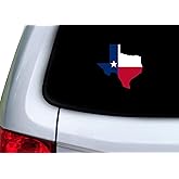 Rogue River Tactical Texas Flag Sticker Car Decal Bumper Lone Star State Truck Window (3" Small)