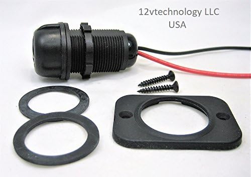 12vtechnology Ultra Loud 12 Volt Pulsating Siren Alarm 105 db Emergency Bilge Sump Pump Marine Tonal Warning Buzzer #AL4