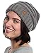 Tough Headwear Slouchy Beanie Winter Hat for Women - Slouch Oversized Large Baggy Cable Knit Hats - Warm & Cute Chunky Knitted Cap for Cold Weather - Stylish & Trendy Snow & Ski Beanies for Ladies