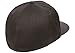 Original Blank Flexfit Flatbill Premium Fitted 210 Hat Cap Flex Fit Flat Bill Small/Medium - Black