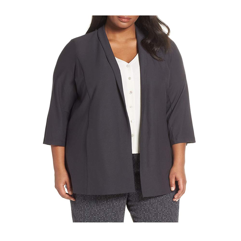 eileen fisher graphite jacket