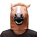 Ylovetoys Halloween Mask Horse Costume Head Mask Novelty Halloween Costume Party Masks Funny Latex Animal Head Mask