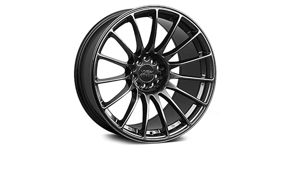 XXR 550 18 HYPERBLACK rueda/borde 5 x 100 y 5 x 4,5 con un 36 ...