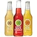IZZE Sparkling Juice, 3 Flavor Variety Pack, 12 Fl Oz Glass Bottles, 12 Count