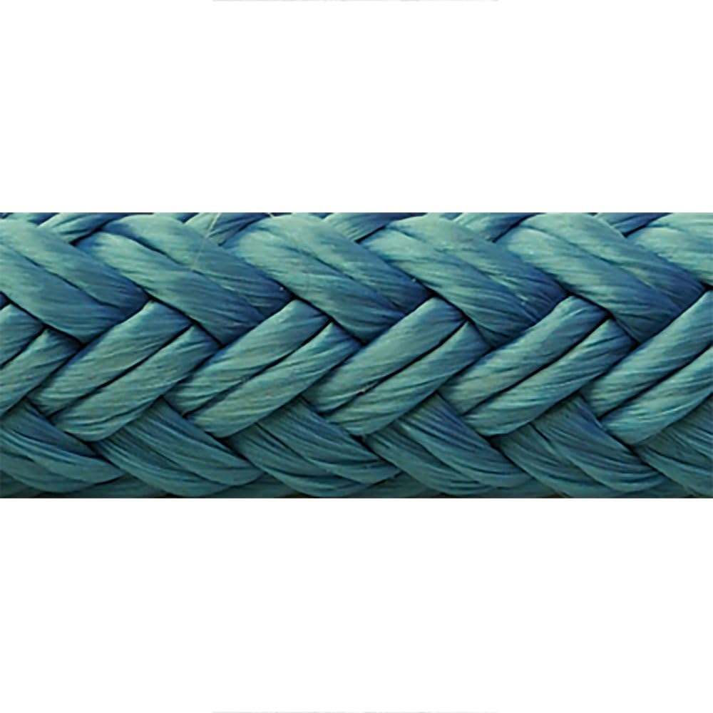 Seachoice Double-Braid Nylon Dock Line w/Eye Splice, Pre-Shrunk, Heat Stabilized, 5/8 in. X 20 Ft., Blue