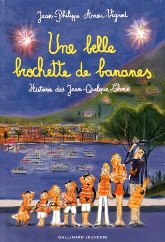 Une belle brochette de bananes